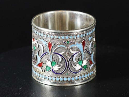 Serviettenring russia silber - serviettenring,