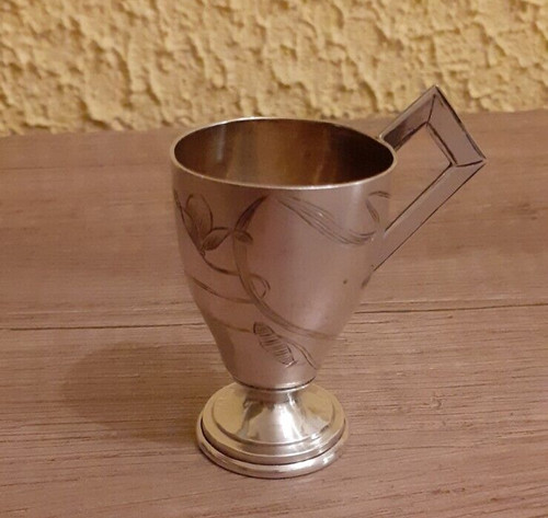 Russischer vodkabecher mit - russischer,