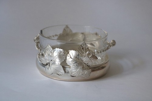 Schale glaseinsatz silber 925 - glaseinsatz,