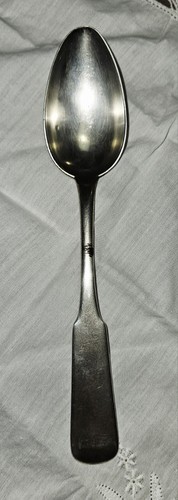 Massiver silber esslöffel - massiver,