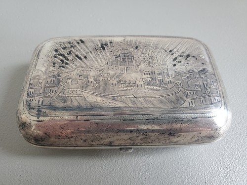 Antike russische niello - niello, silber
