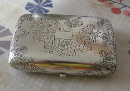 Silber zigarrendose russland - silber,