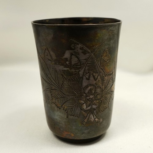 Russischer becher silber - becher,