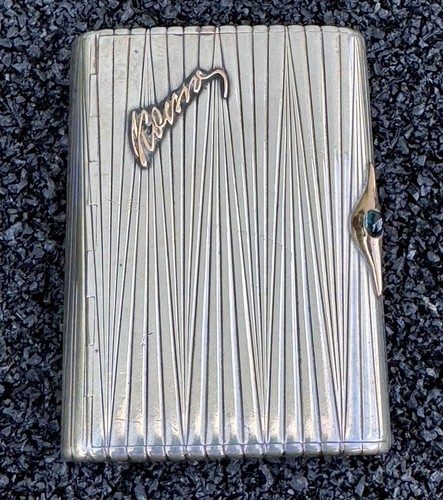 Etui silber gold - etui,