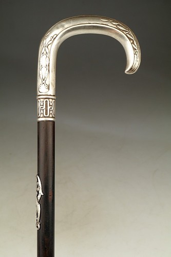 Spazierstock silber - spazierstock,