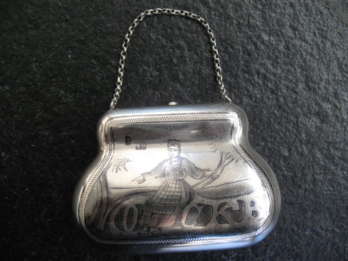 Geldbörse silber 875 russland - silber,
