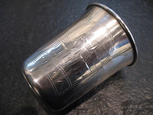 Becher silber 875 russland - silber,