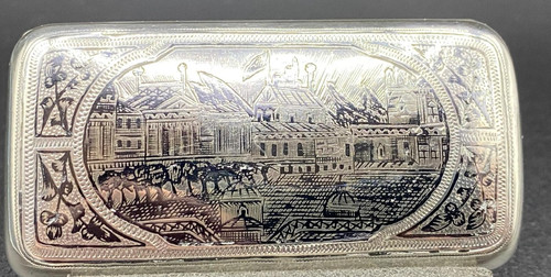 875er silber niello - niello, 84