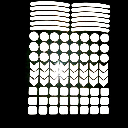 Reflektor aufkleber - 84, x