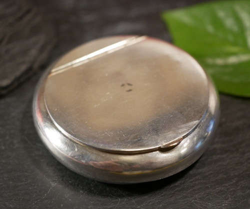 Antike silber pillendose - 84,