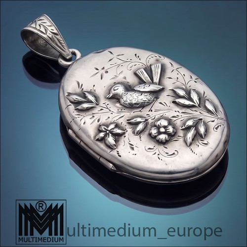 Jugendstil medaillon silber - jugendstil,